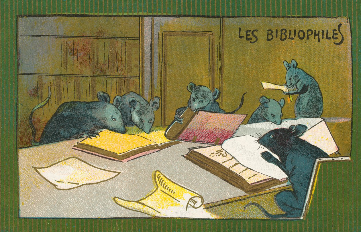 クロモリネズミ 作： フランス語学校