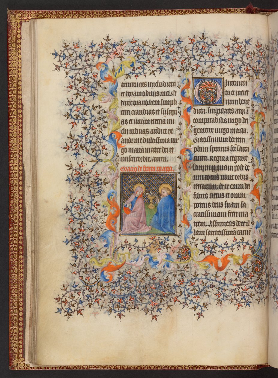 Livro de Horas, Add MS 32454 f.14v, França 作： フランス語学校