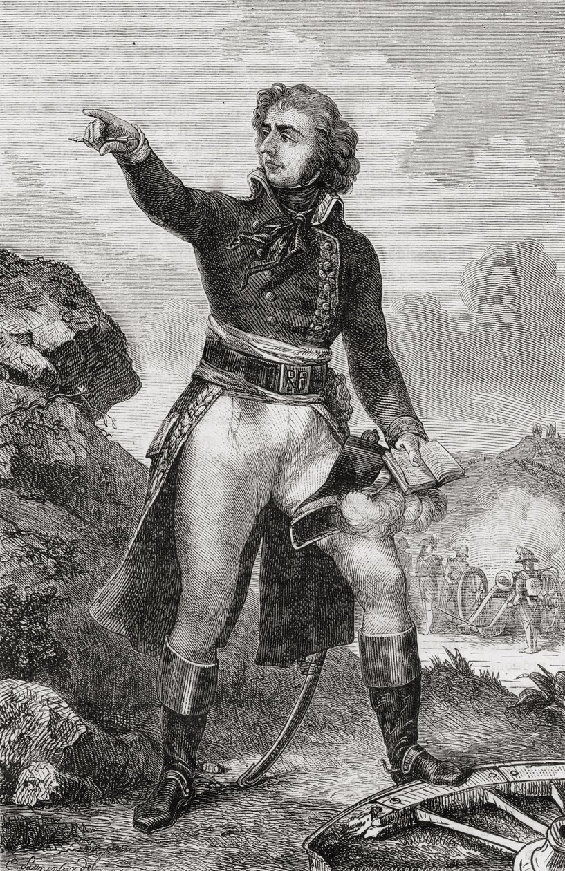 チャールズ14世（1763-1844）スウェーデンとノルウェーの王（1818-44）ポンテコルボの王子、ルイブラン（1811-82）1847-62の「歴史革命フランチャイズ」より 作： フランス語学校