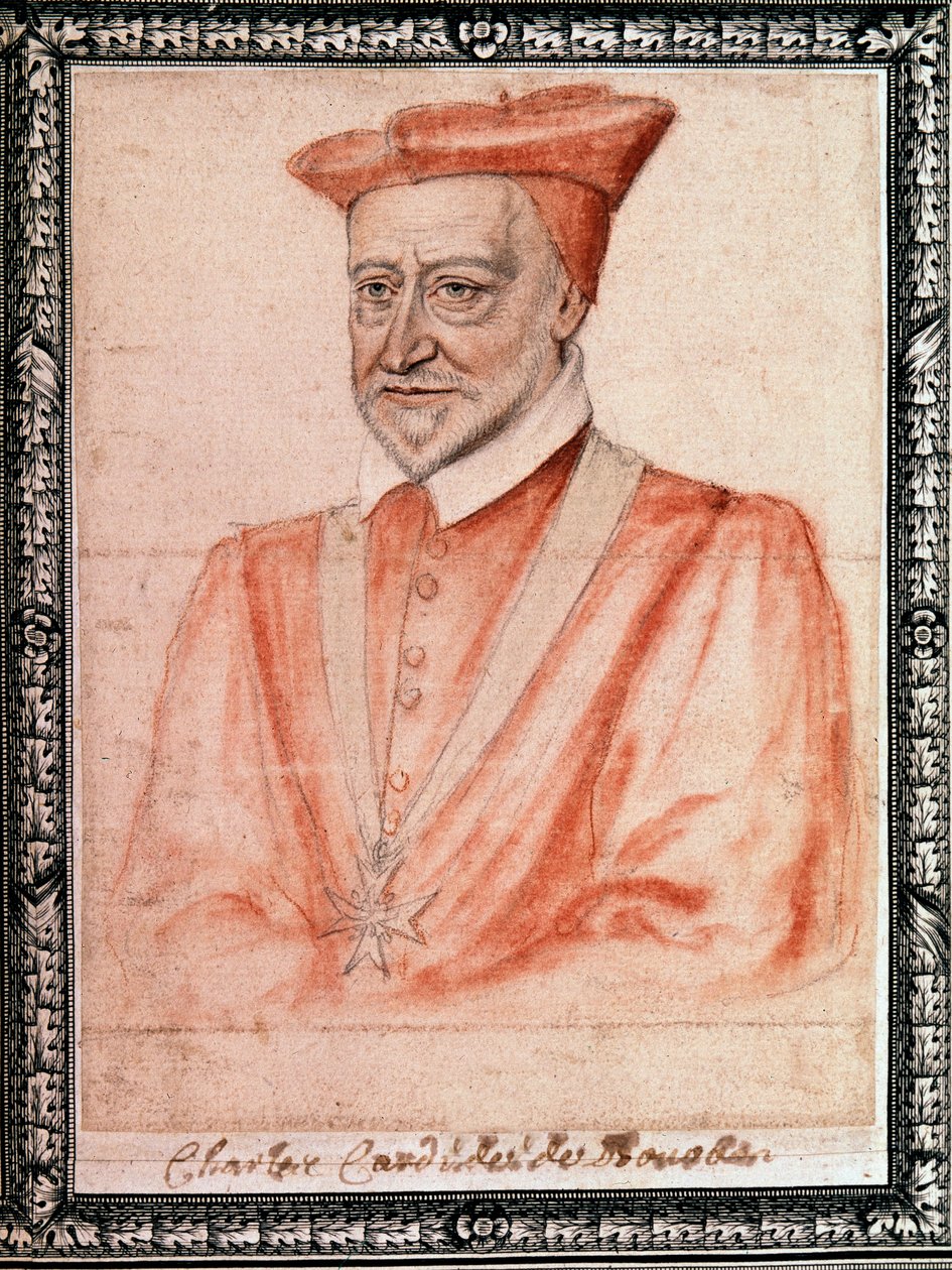 シャルル・ド・ブルボン（1523-1590）、ルーアン大司教（絵 作： フランス語学校