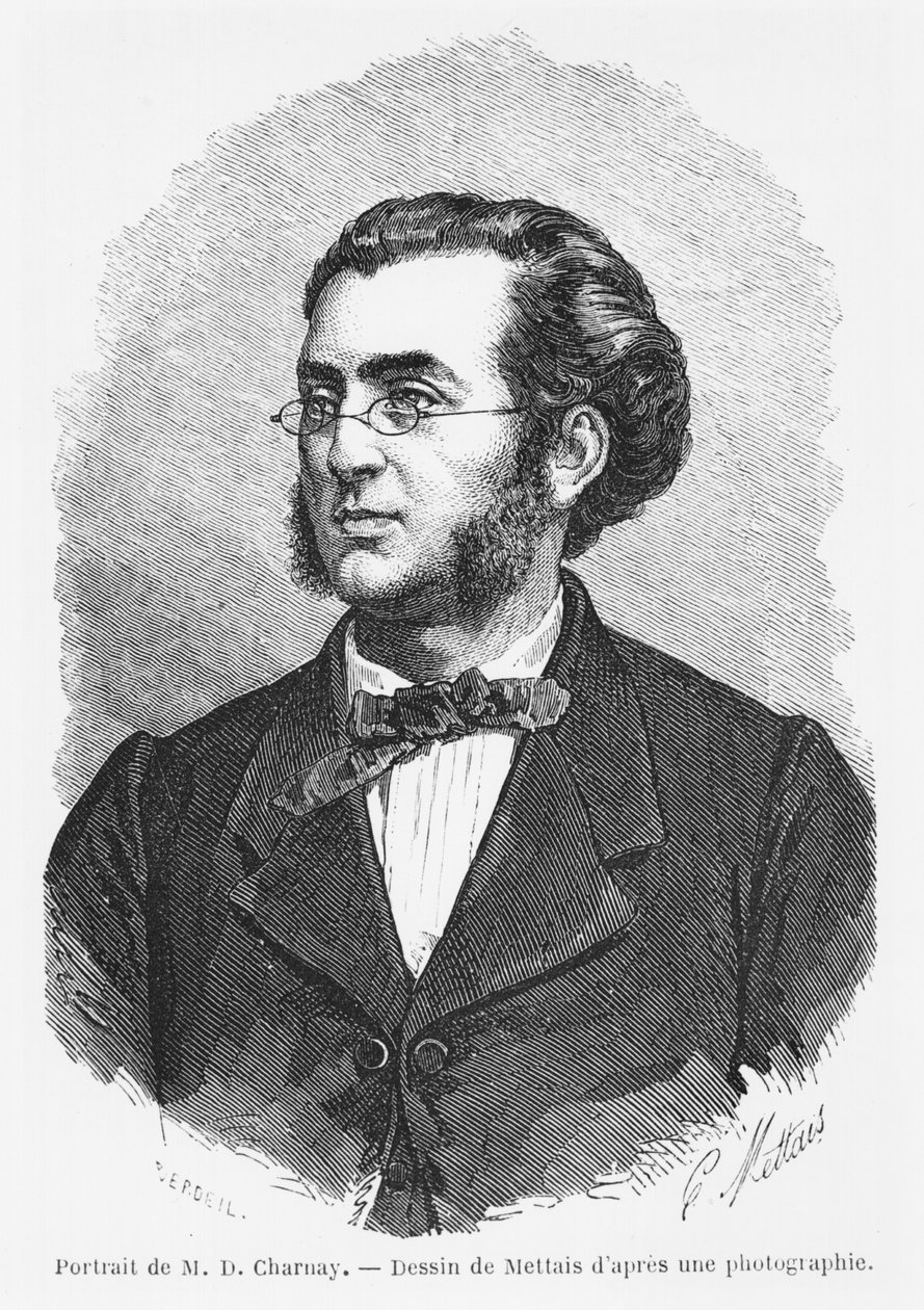 クロードジョセフデザイアシャルネ（1828-1915）、ルトゥールデュモンドのイラスト、1862 作： フランス語学校