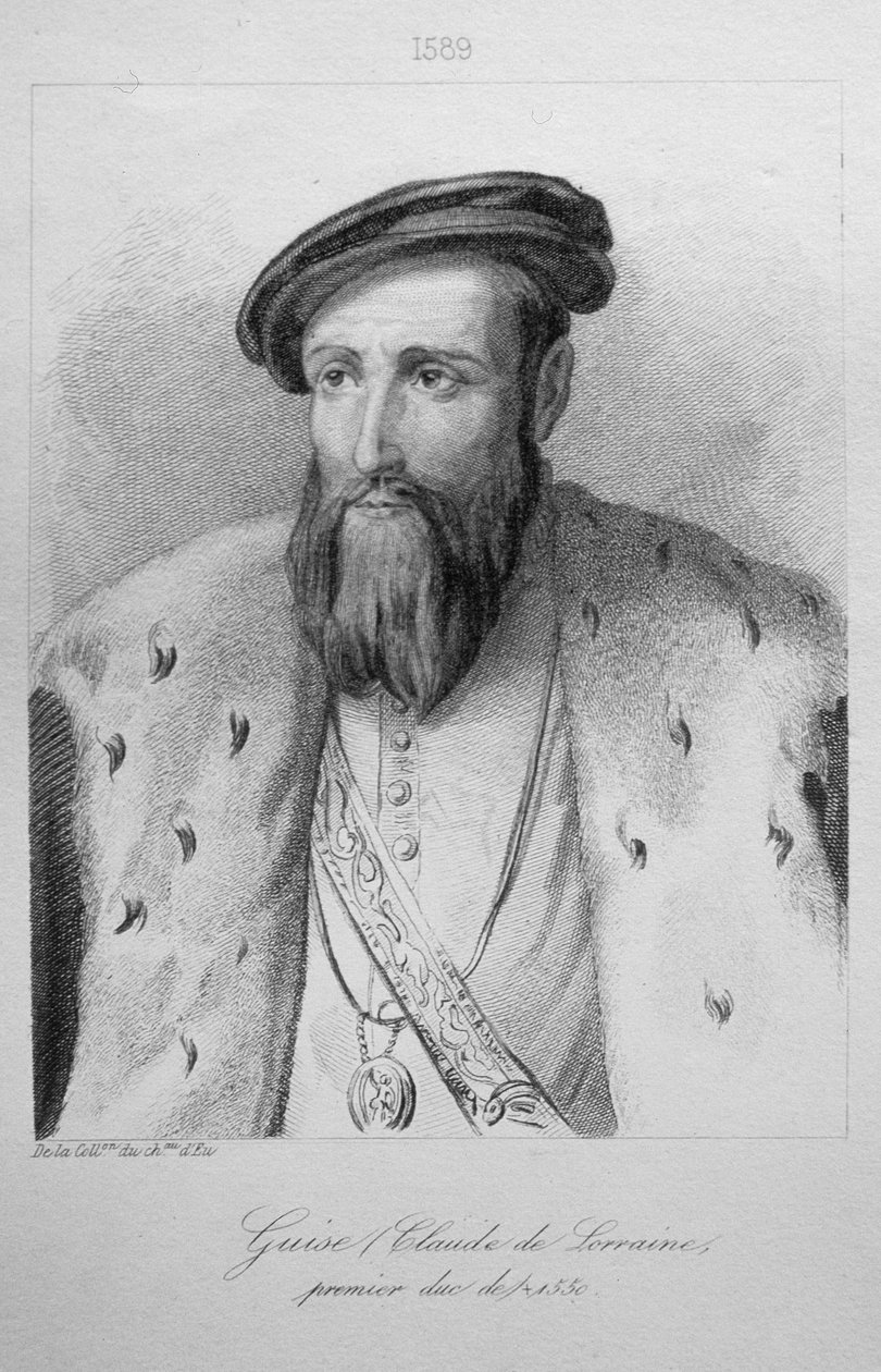 クロード・ド・ロレーヌ、第1代ギース公爵（1496-1550） 作： フランス語学校