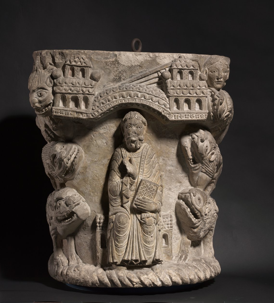 ダニエルとライオンの穴、c.1125-1150 作： フランス語学校