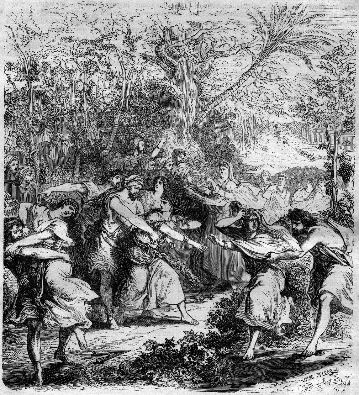 1078年から1081年までビザンチン帝国の皇帝であったニケフォルス3世ボタニアテス（1001-1081）は、幼い少年少女を誘拐させた。モーリス・ラシャトレ著「Histoire des Papes-Rois-Queen and Empereurs a travers les centuries」に掲載されている図版。 作： フランス語学校