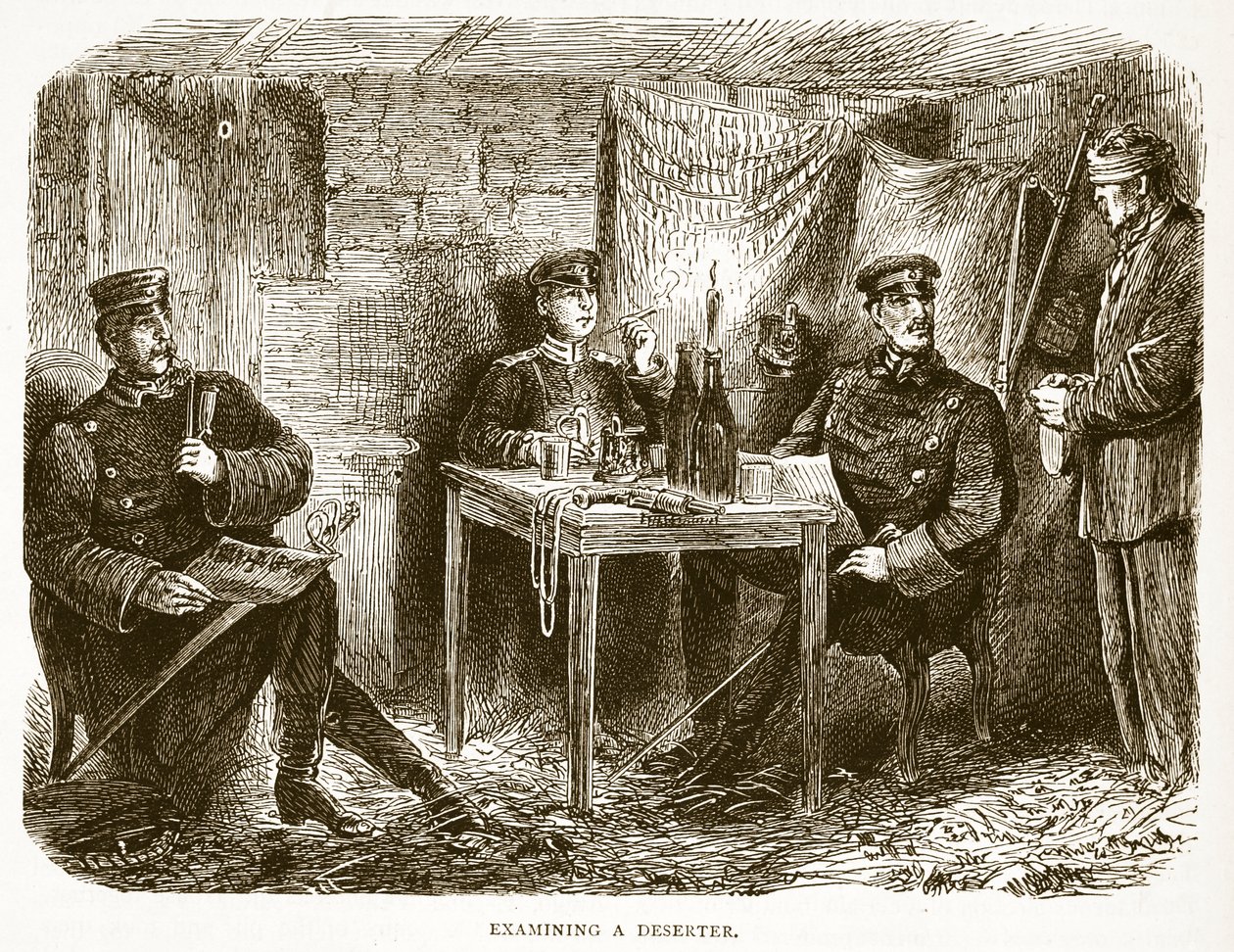 1870年から1871年までのフランスとドイツ間の戦争のカッセルズ歴史の脱走兵、イラストの調査 作： フランス語学校