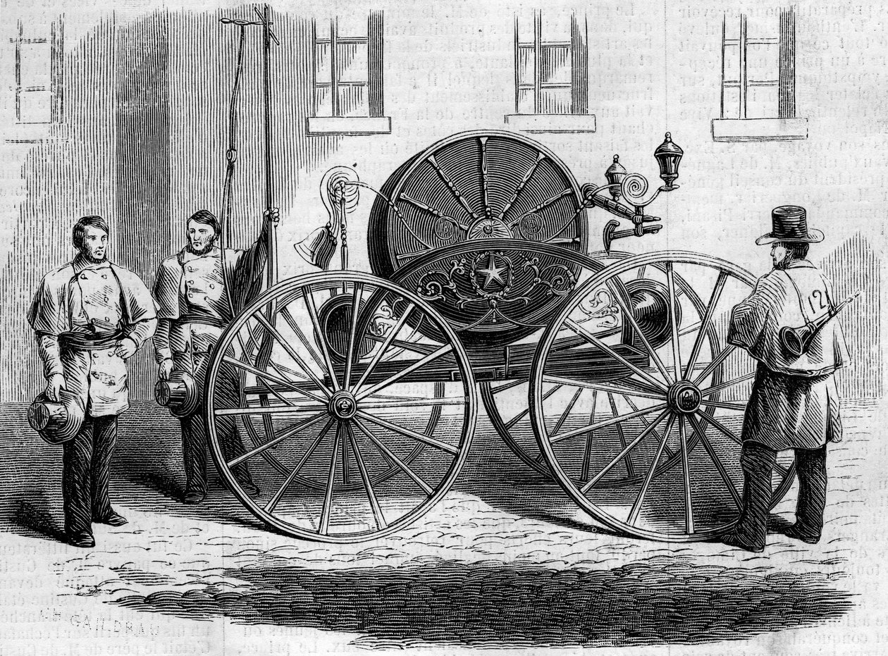 Fire Pumps of New York (ニューヨーク), United States (アメリカ合衆国) 作： フランス語学校