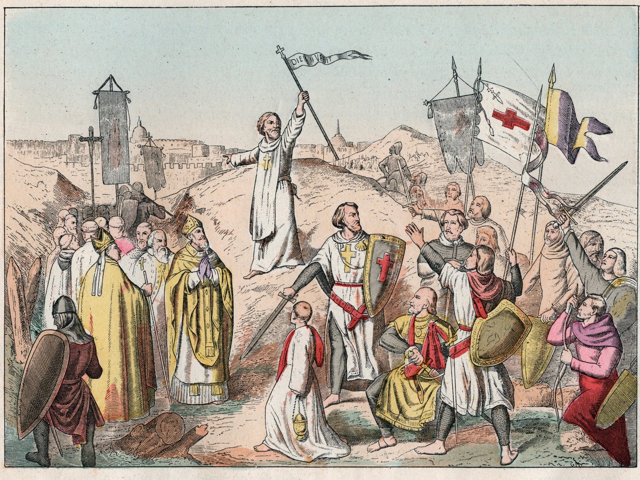 第一回十字軍：1099年、ゴデフロイ・デ・ブイヨン（1058-1100