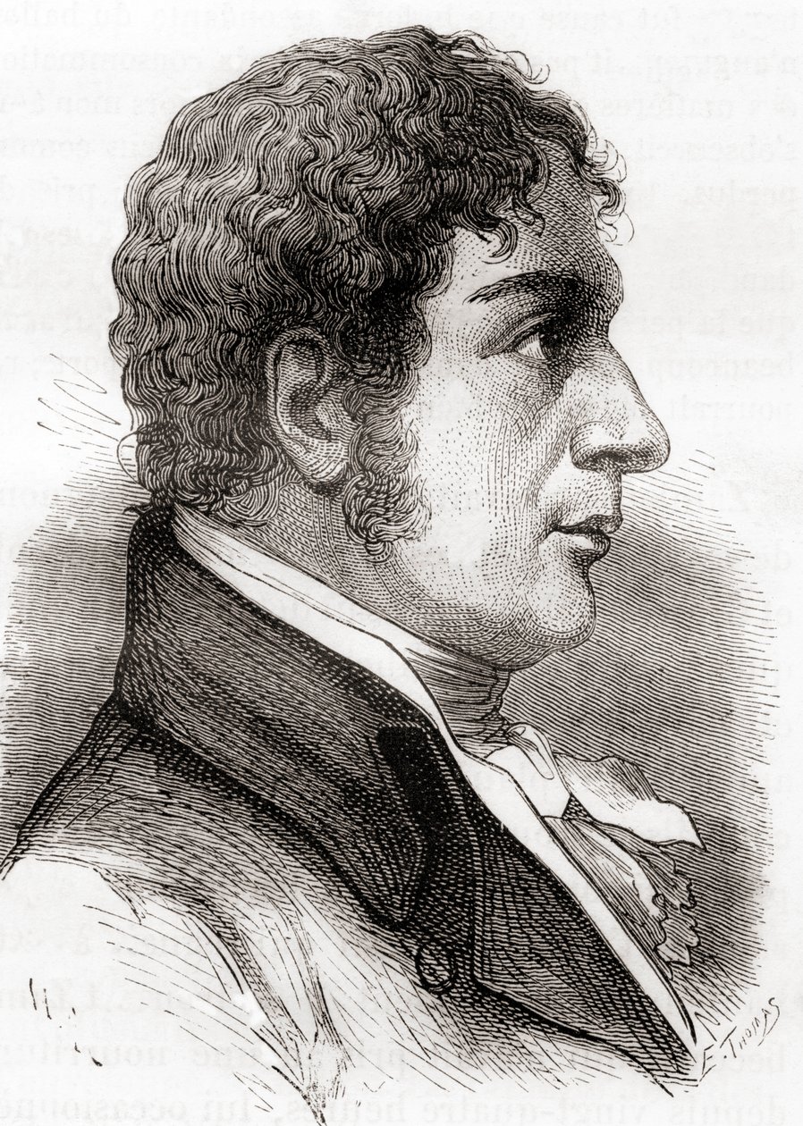 フランチェスコ・ザンベッカーリ、1870年頃に出版された「Les Merveilles de la Science」（リトグラフ）より 作： フランス語学校