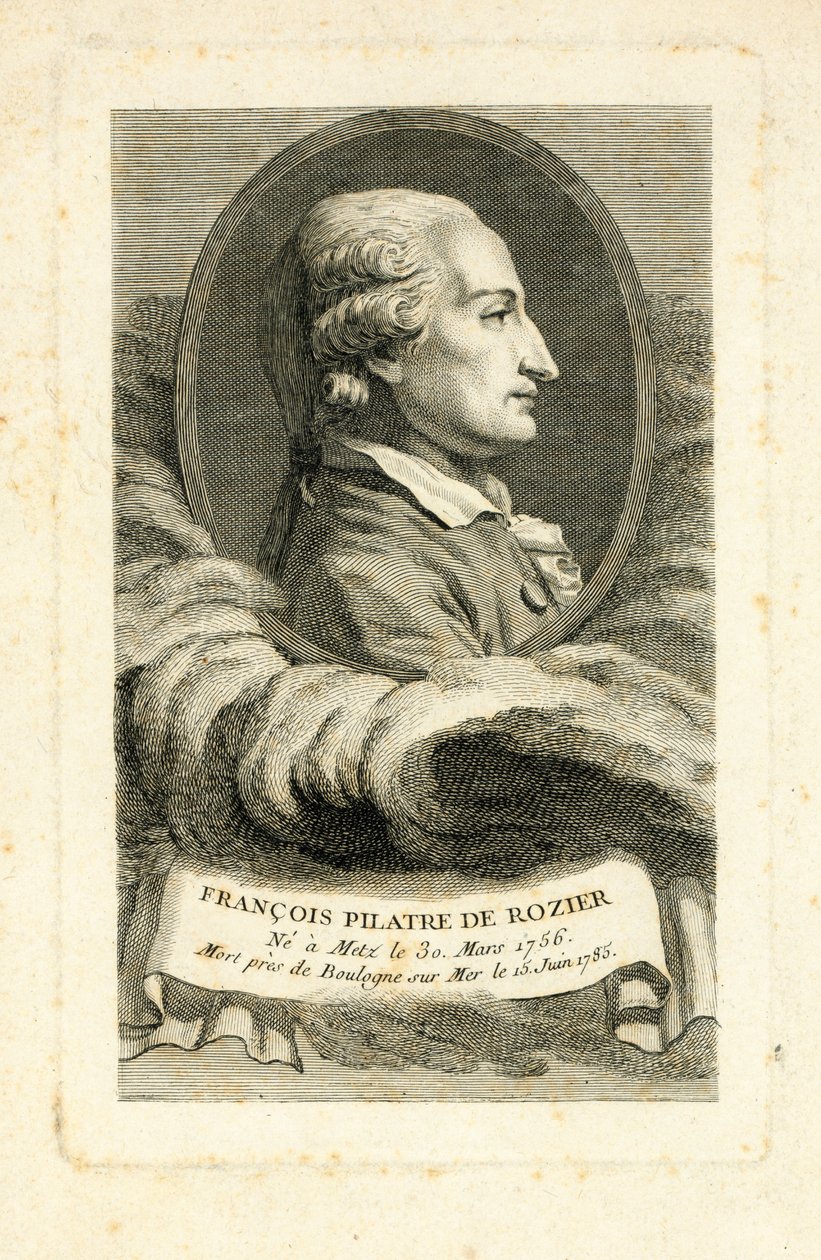 フランソワ・ピラトレ・ド・ロジェ、1785年頃 作： フランス語学校