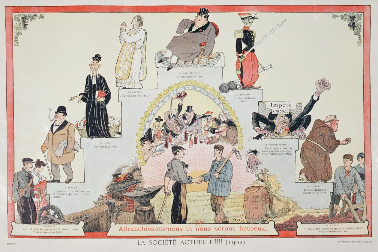 労働者を解放せよ1902 作： フランス語学校