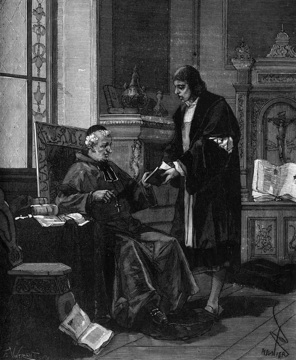 ジロラモ・フラカストーロ（FRACASTOR）（1478-1553）：イタリアの人文主義者・医師で、ベンボ枢機卿に詩を贈る。 作： フランス語学校