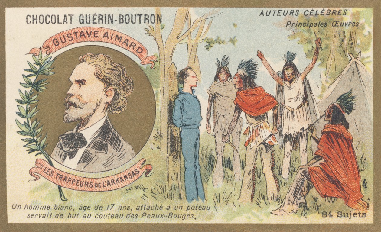 ギュスターヴ・エマール（1818-1883）フランスの作家、"Les trappers de l