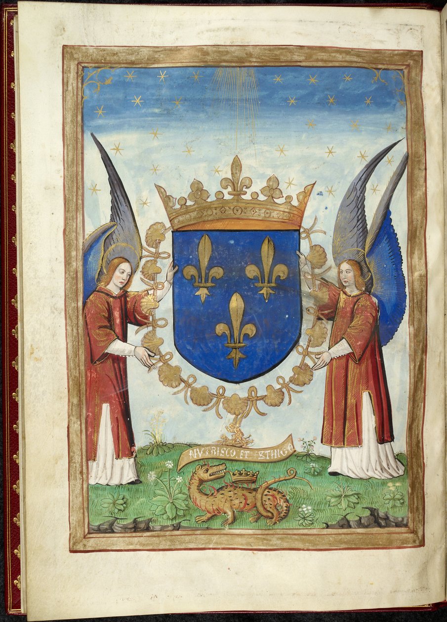 ハーレー 4939 f. 6v、「ローマ人の戦争の歴史」の鎧のページ、Appian作、1515-17年頃（ベラム） 作： フランス語学校