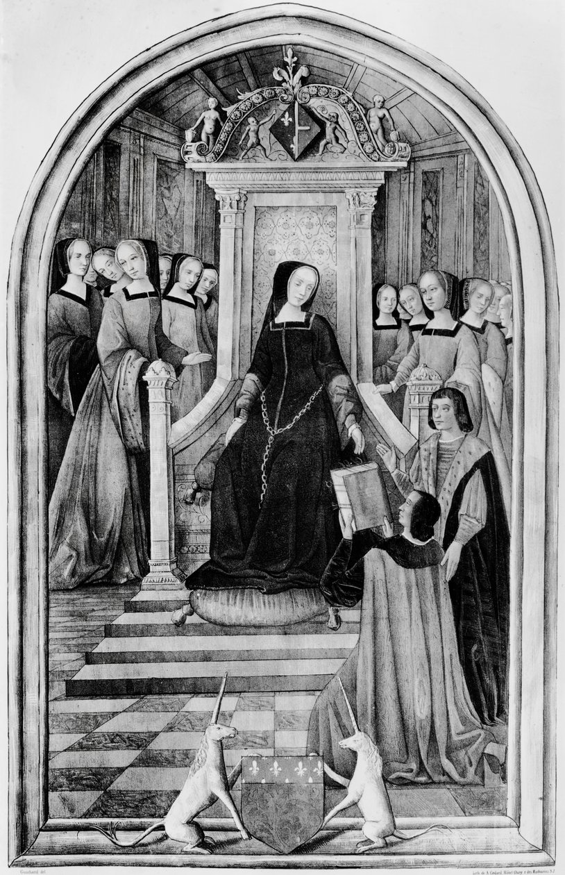 1518年にアミアンで開催されたルイーズドサヴォワ（1476〜1531）へのオマージュ。 作： フランス語学校