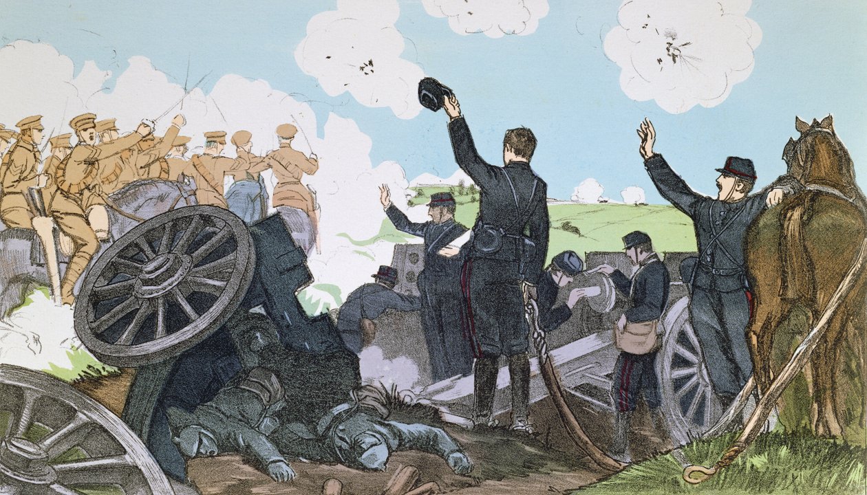 1914年9月6〜13日、マルヌの最初の戦いでの事件 作： フランス語学校
