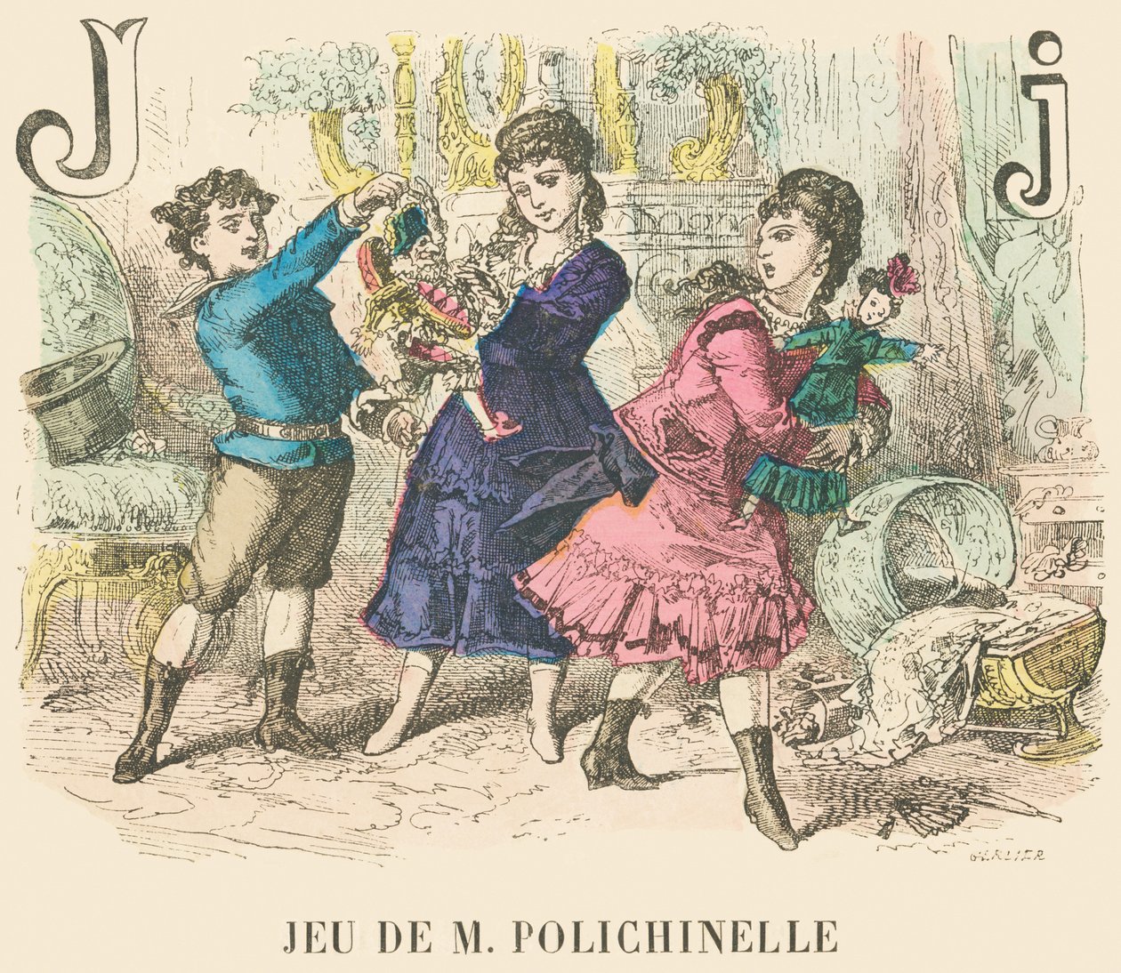 J：MPolichinelleのゲーム 作： フランス語学校