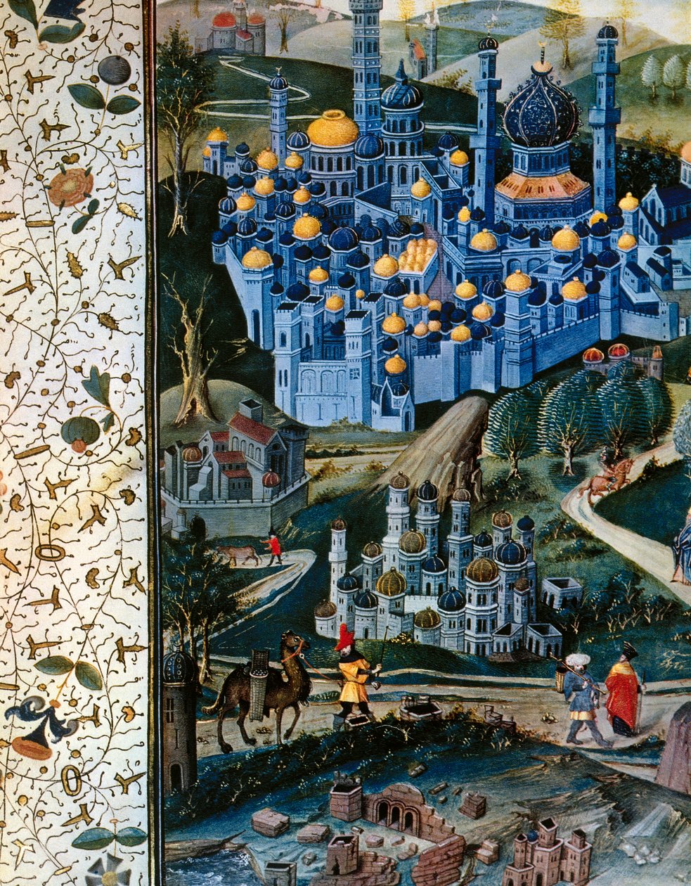 14世紀のエルサレム 作： フランス語学校