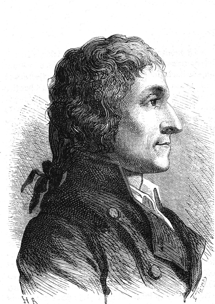 ジョセフ・ルイ・プルースト（1754-1826）フランスの化学者。 作： フランス語学校