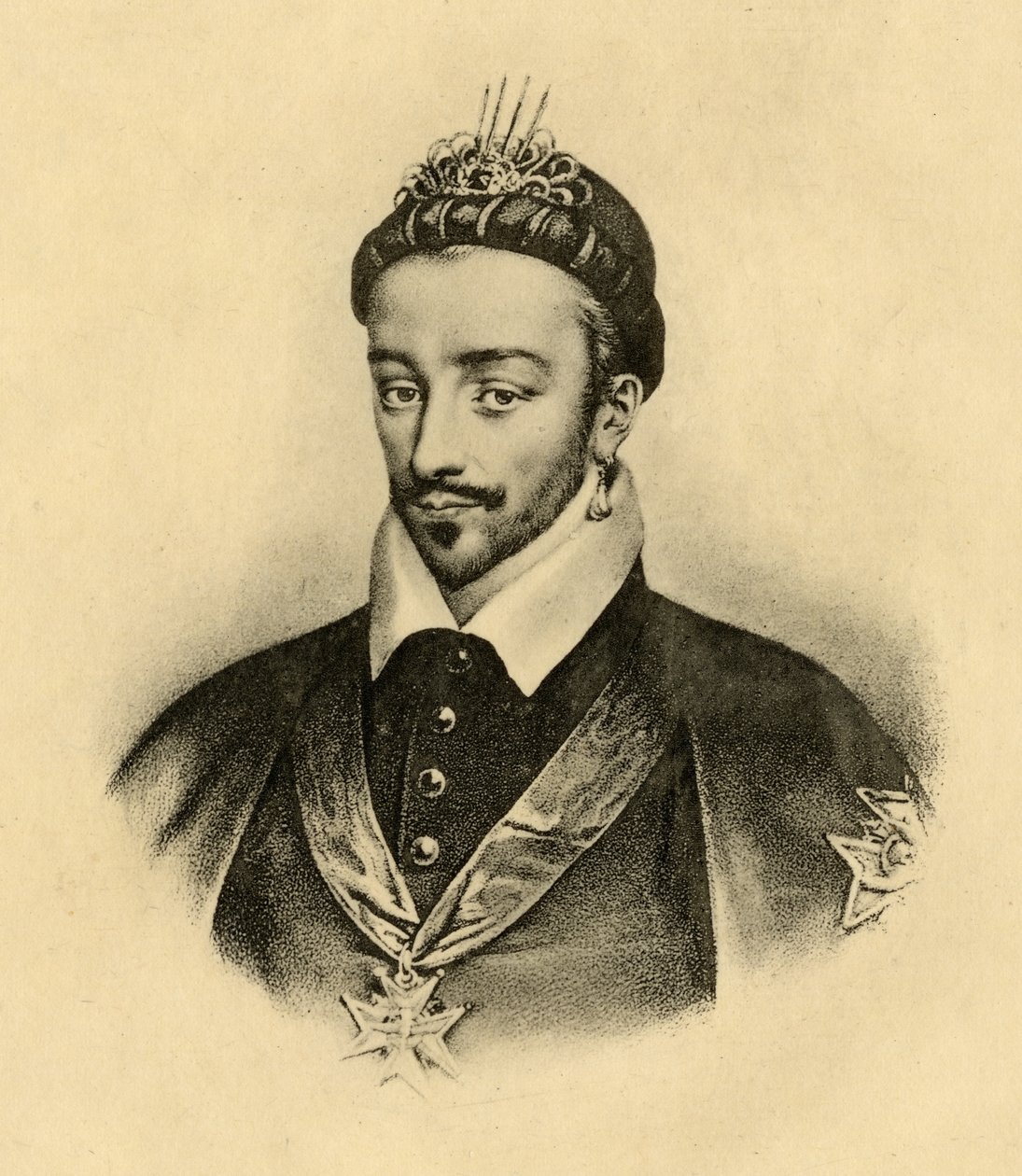 フランスのアンリ3世（1551-89） 作： フランス語学校