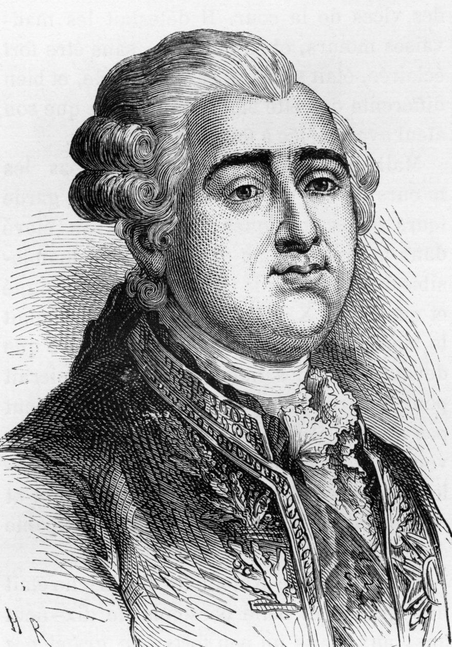 フランス王ルイ16世 (1754-1793) 作： フランス語学校