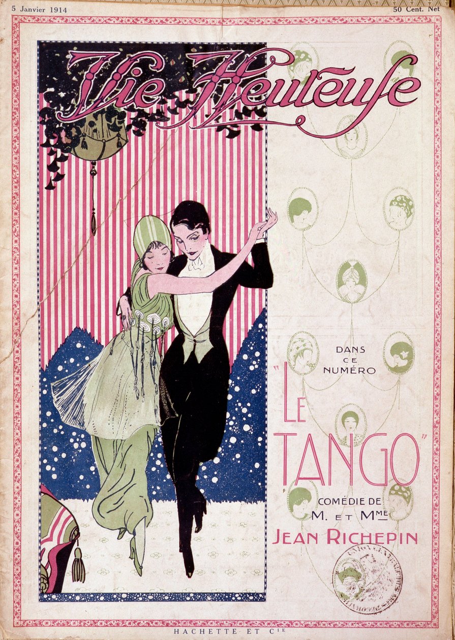 ジャン・リシュパン夫妻による喜劇『ル・タンゴ』 - 1914年01月05日付「ハッピーライフ」に掲載 作： フランス語学校