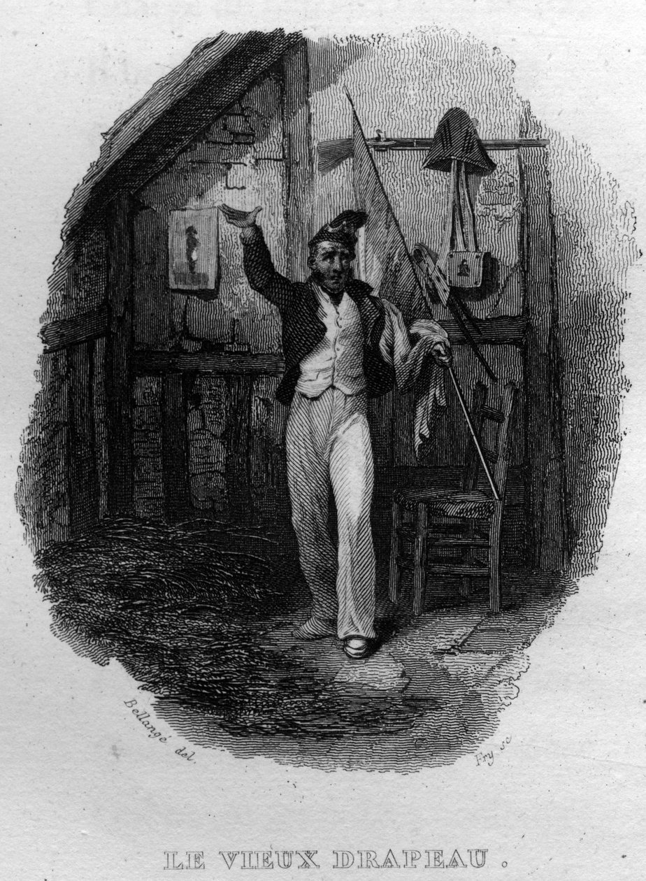 Le vieux drapeau Le vieux drapeau シャンソン・ド・ベランジェ 「作品集」（1834年）に収録されています。 作： フランス語学校