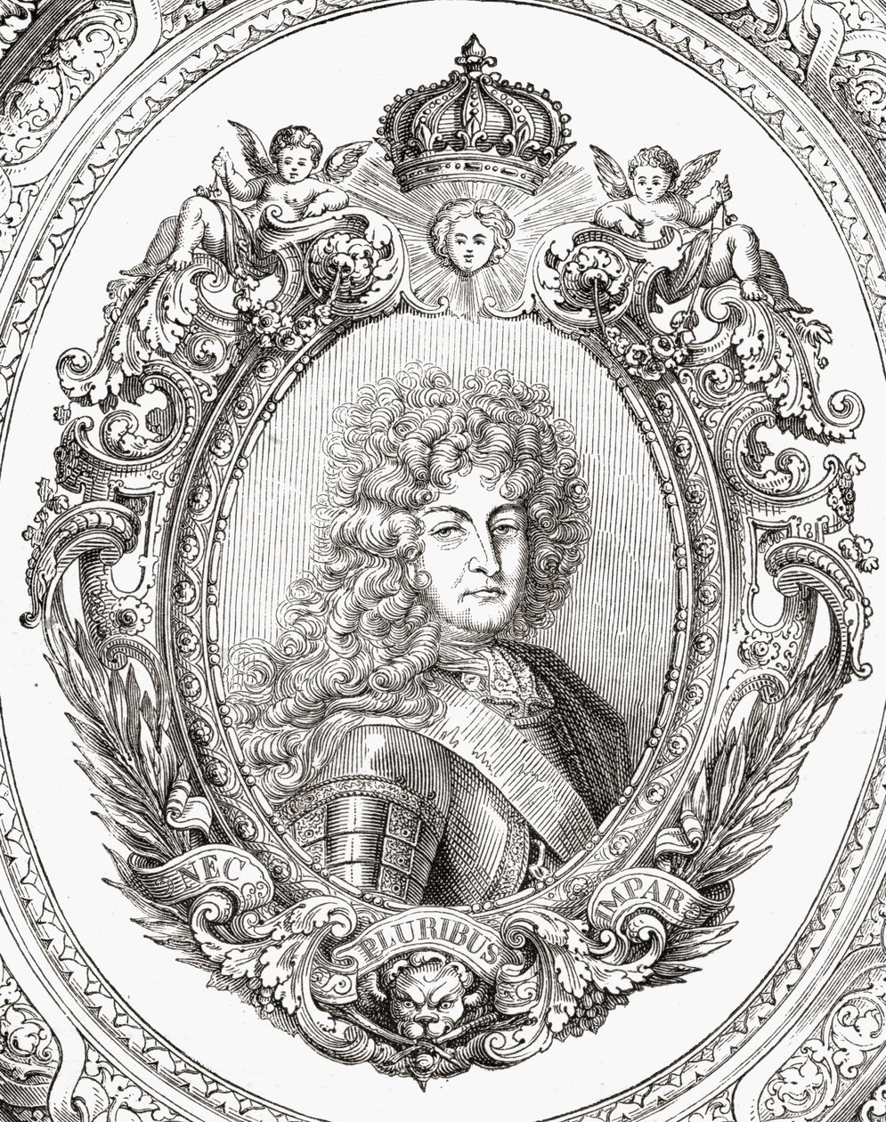 ルイ・ブラン（1811-82）の「歴史革命フランセーズ」のルイ14世（1638-1715） 作： フランス語学校