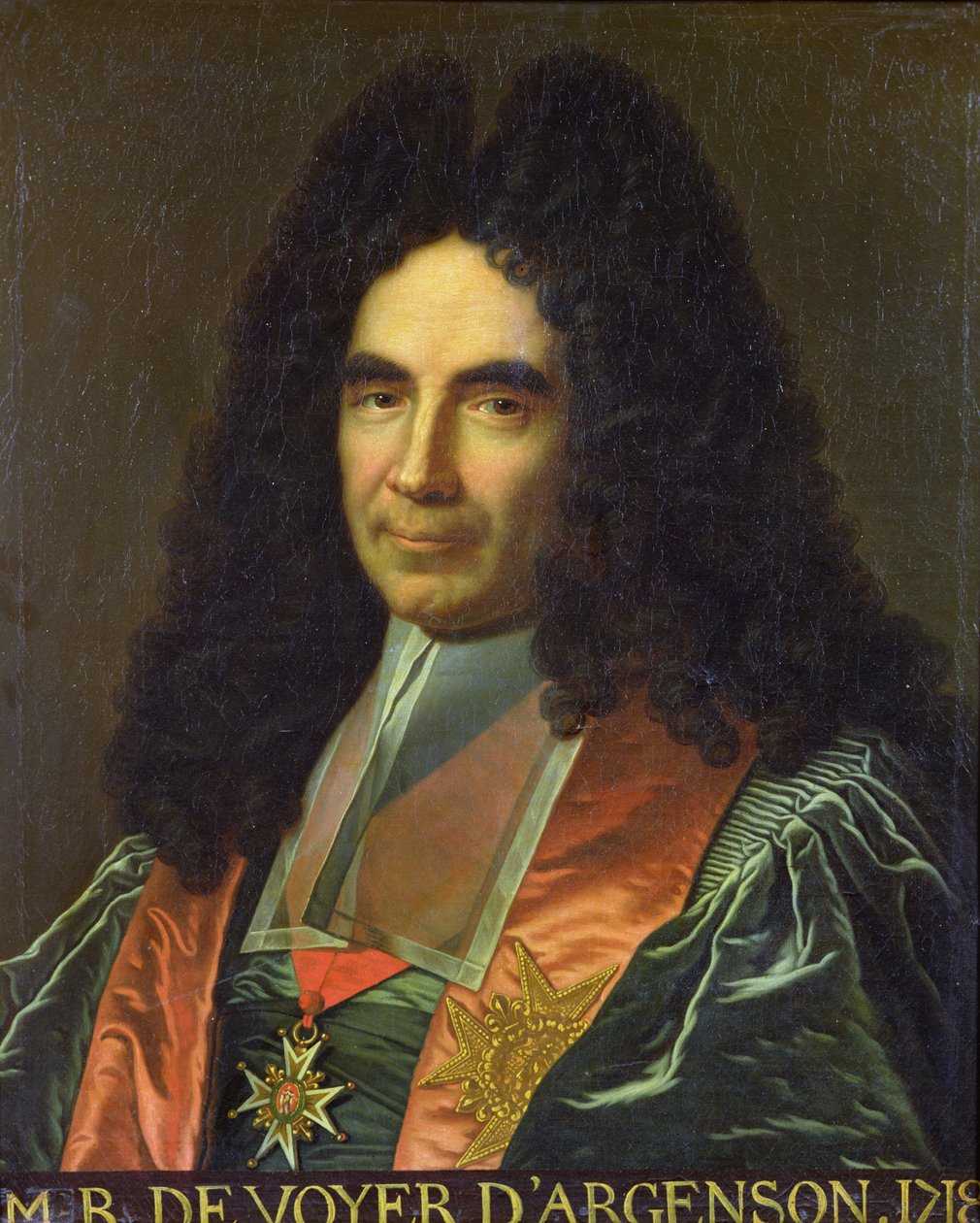 マルク・ルネ・ド・ヴォワイエ・ド・ポーミー (1652 - 1721)、マルキ・ダルジャンソン、法務大臣 作： フランス語学校