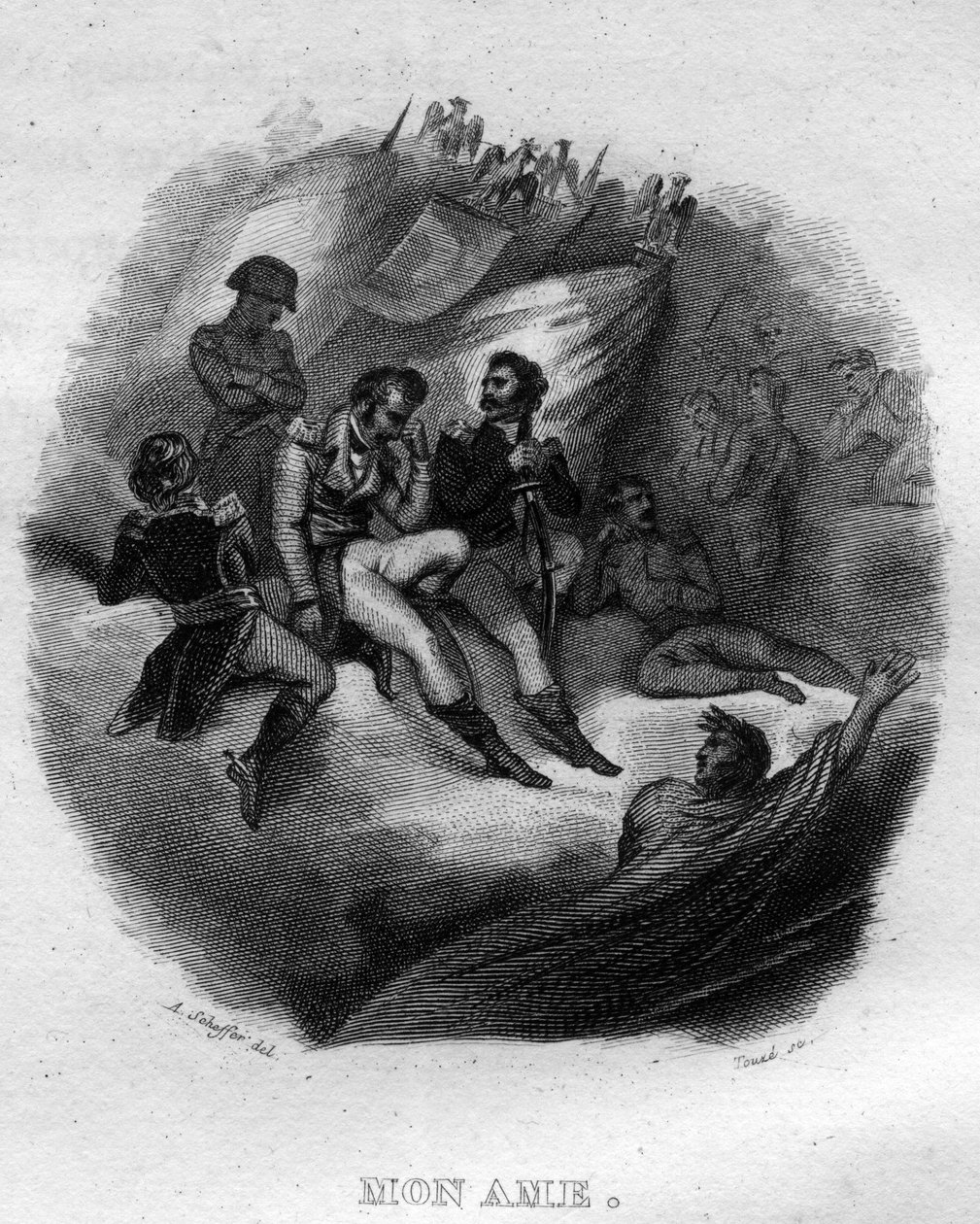 Mon soul ピエール・ジャン・ド・ベランジェ（1780-1857）の『Oeuvres completes』（1834年）に収録されているChanson de Beranger。 作： フランス語学校