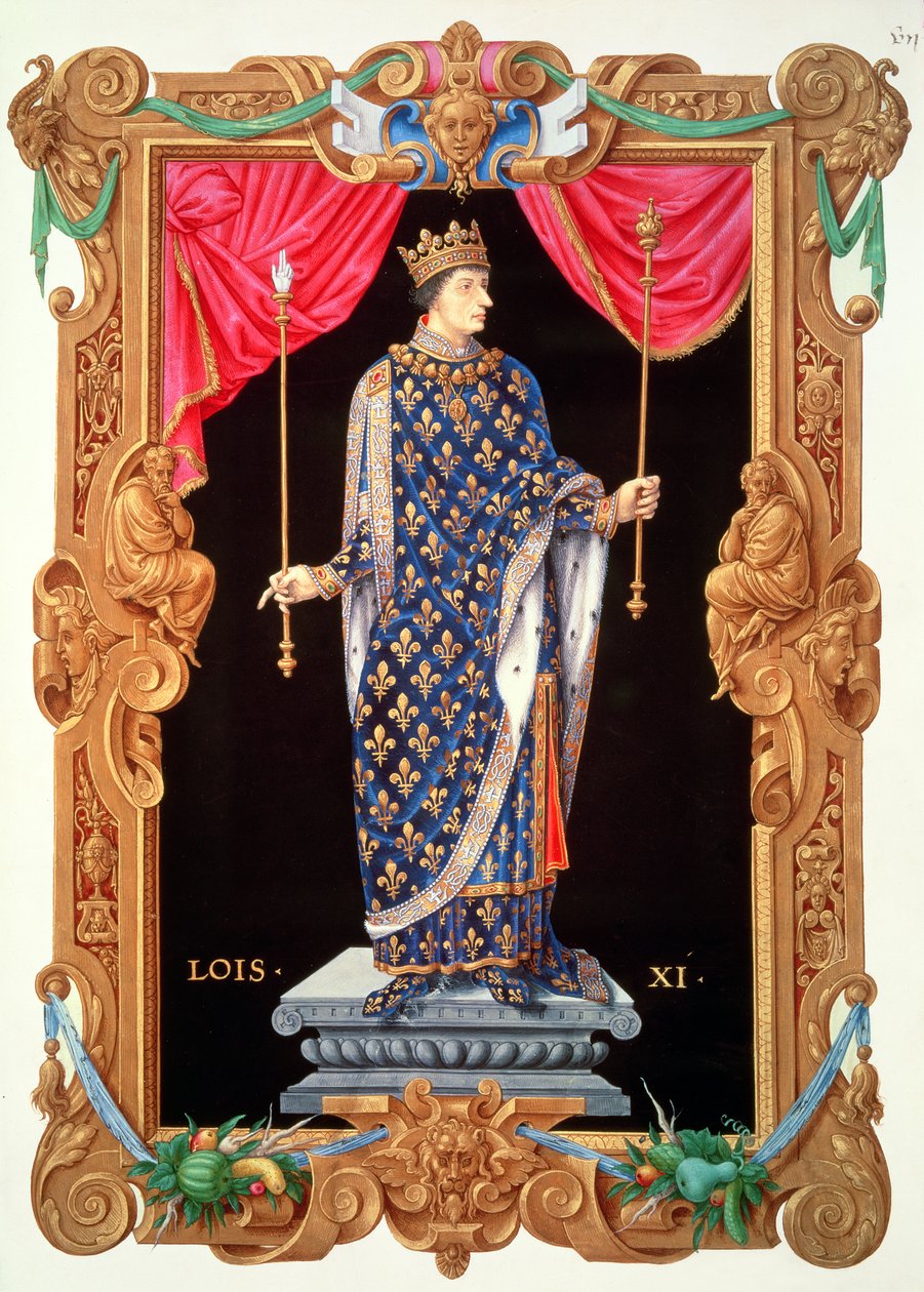 Ms 859522 Louis XI（1423-83） 作： フランス語学校