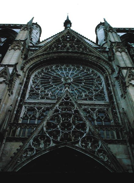 ノースローズウィンドウ、c.1280 作： フランス語学校