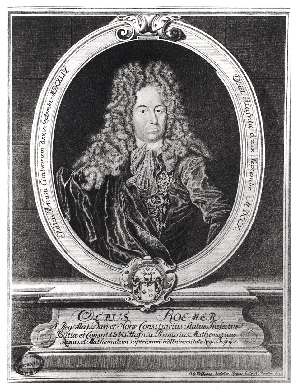 オラウス・ロマー（1644-1710） 作： フランス語学校