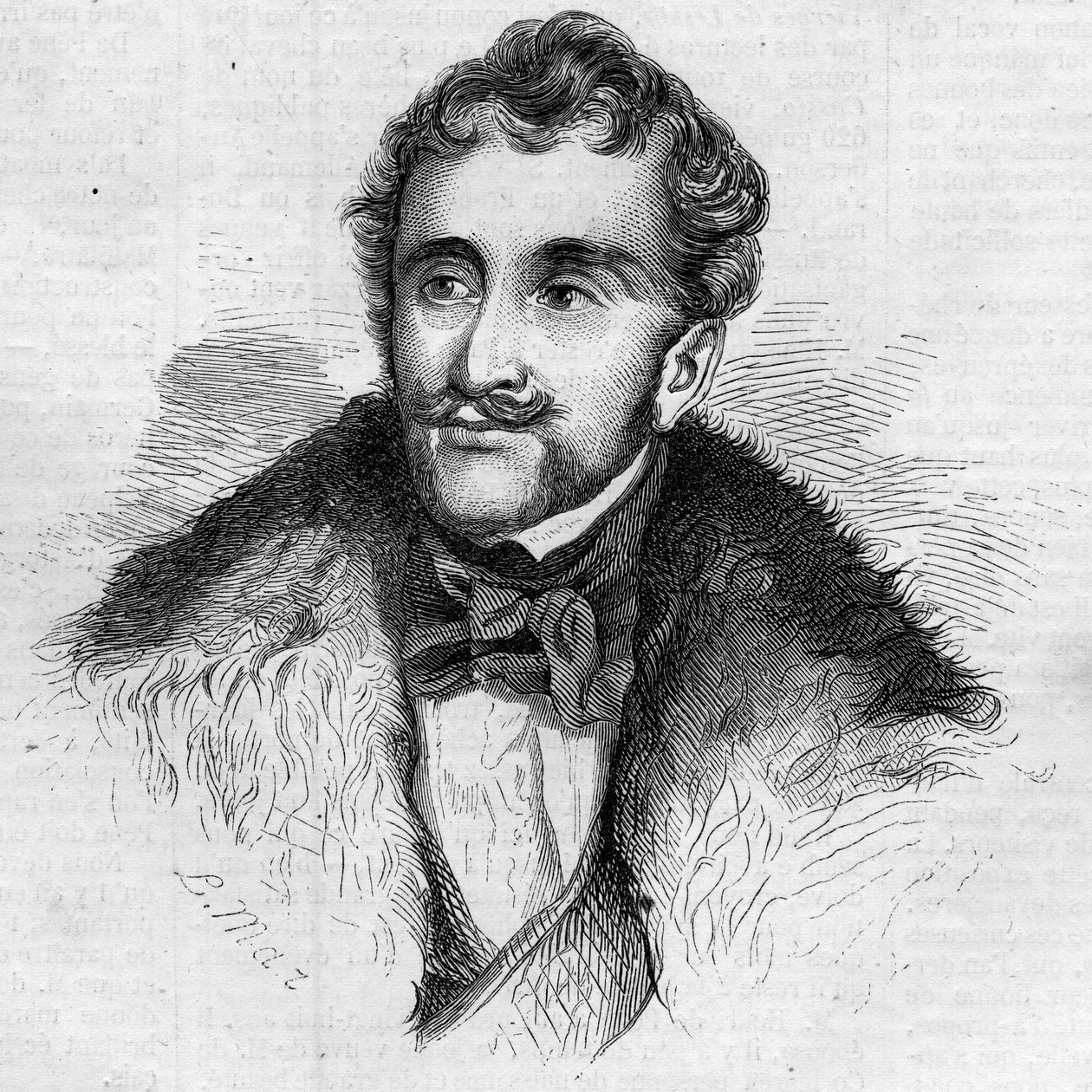 アレクサンドル・デミトリウス・ギカの肖像（Alexandru Ghica 作： フランス語学校