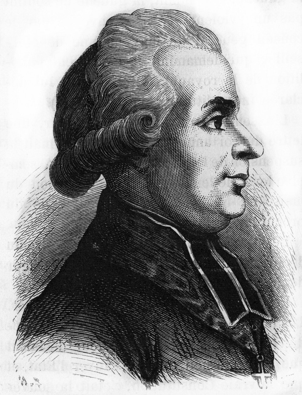 Antoine-Adrien (Antoine Adrien) Lamoureux (1742-1794) フランス革命期のフランス・ラザリストの宗教政治家の肖像。 作： フランス語学校