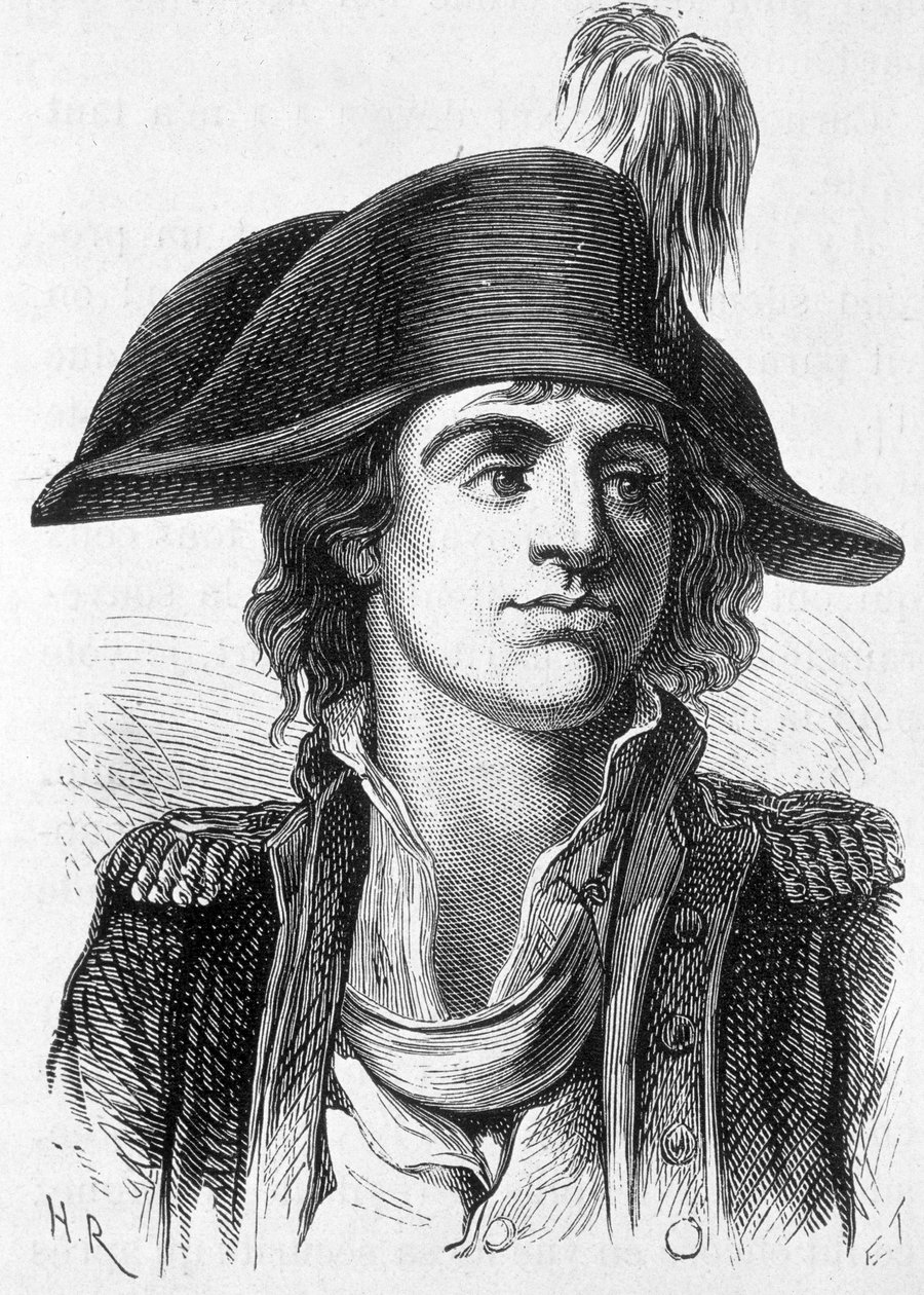 フランスの政治家アントワーヌ・ジョセフ・サンテール（1752-1809）の肖像-アンリ・マルタンの「L