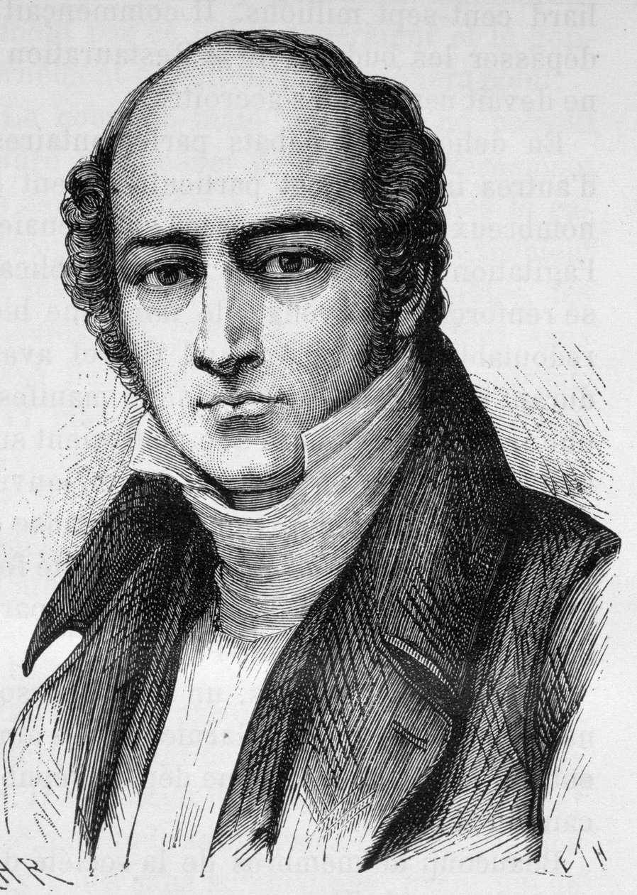 フランスの政治家、カミーユ・ヒャカンテ・オディロン・バロット（1791-1873）の肖像 - アンリ・マルタンの「L