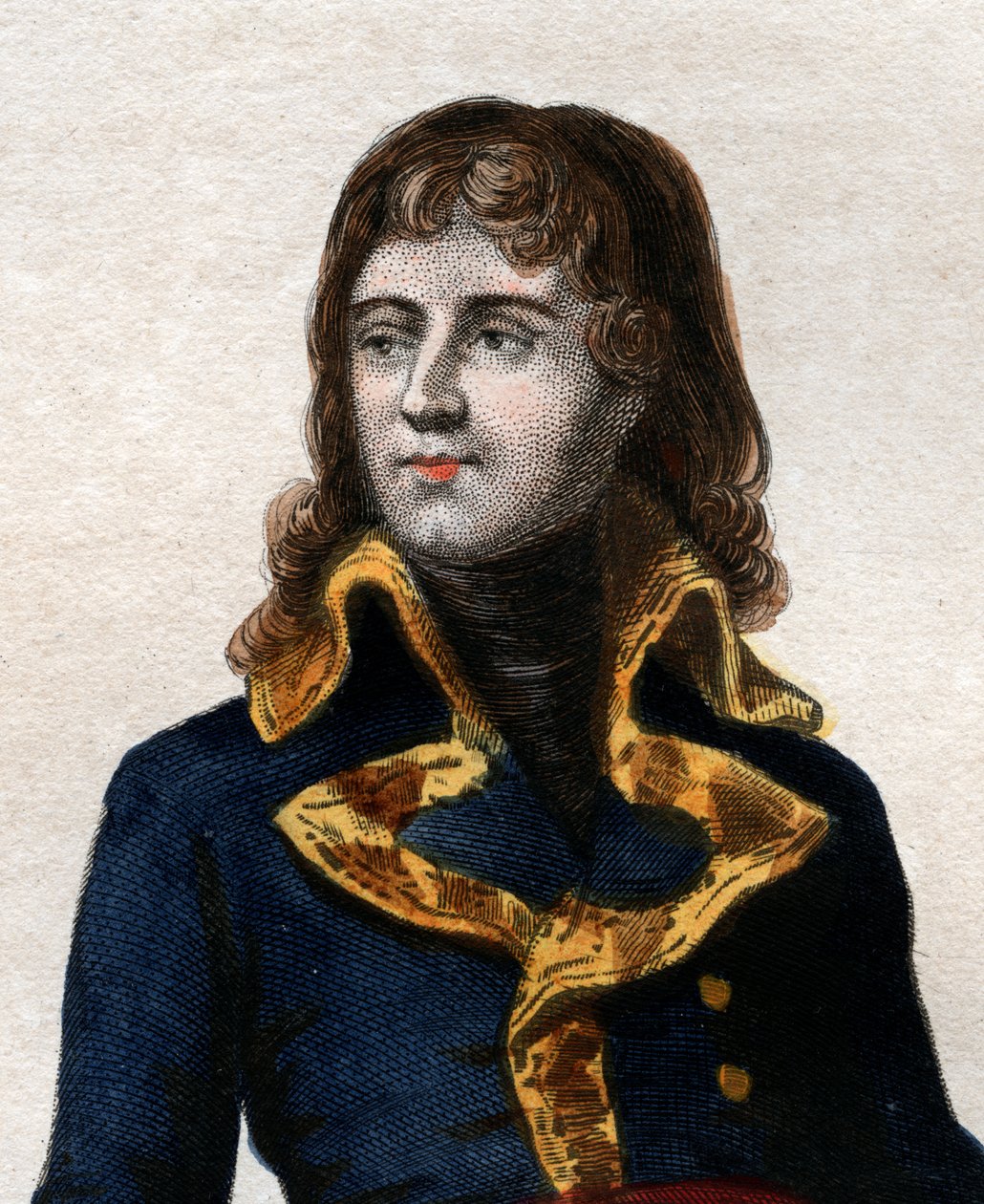 フランスの将軍、シャルルアントワーヌデザイドゥヴェイゴー（1768-1800）の肖像。 作： フランス語学校