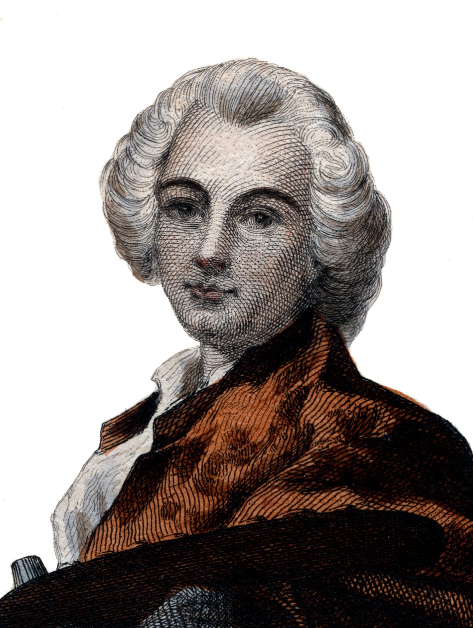 フランスの画家、クロードジョセフヴェルネ（1714-1789）の肖像。 作： フランス語学校