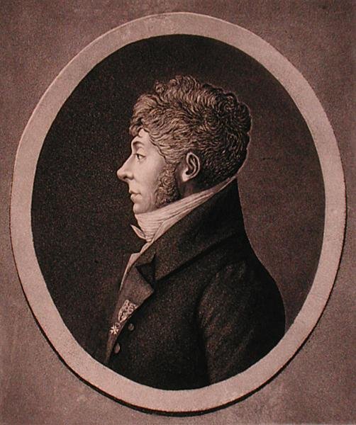 エドメ・ケネディ（1756-1830）が彫ったエティエンヌ＝ニコラ・メユール（1763-1817）の肖像 作： フランス語学校