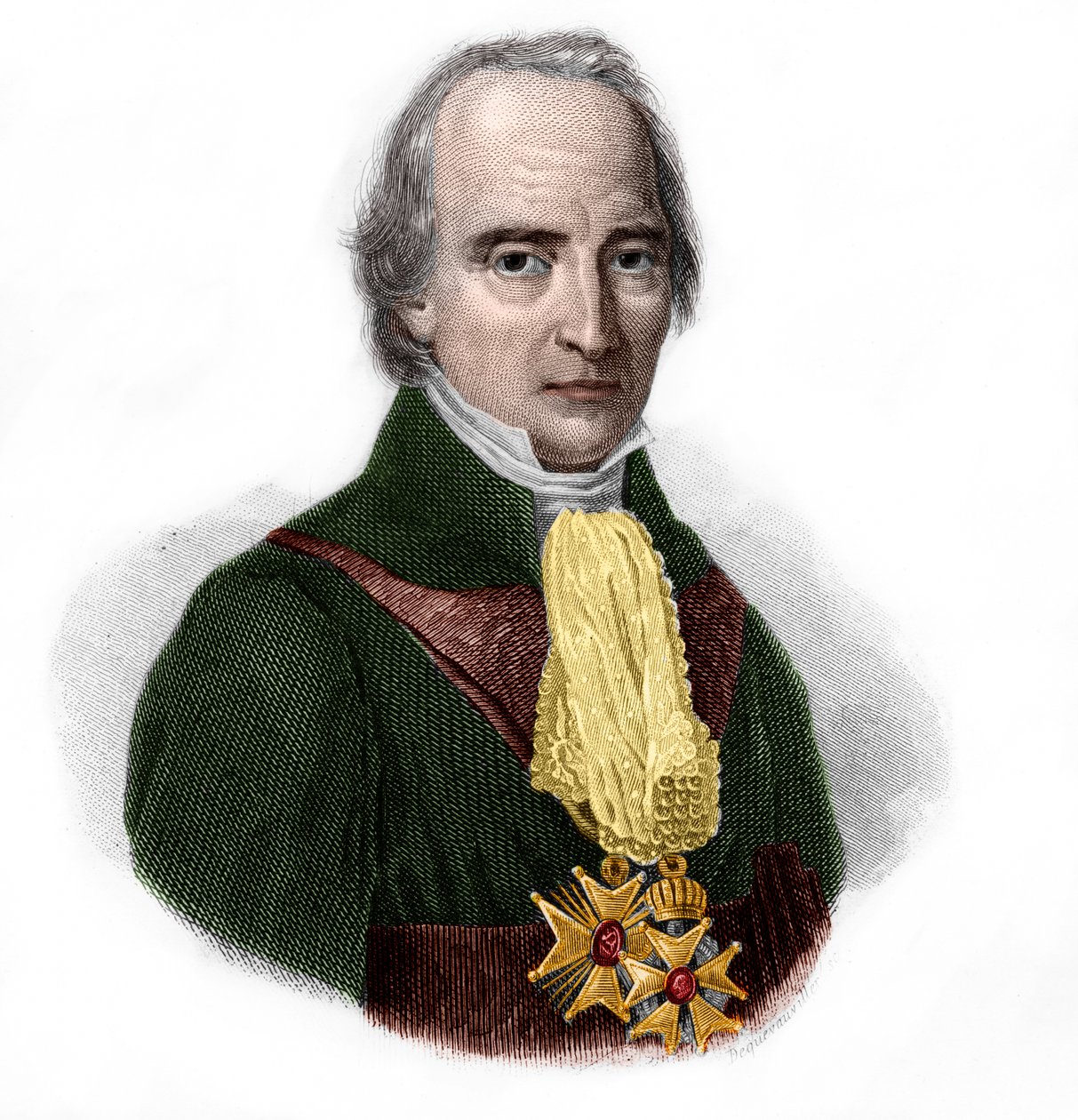 フランソワバルブマルボワ、マルクドバルブマルボワ（1745-1837）の肖像フランスの政治家。 作： フランス語学校