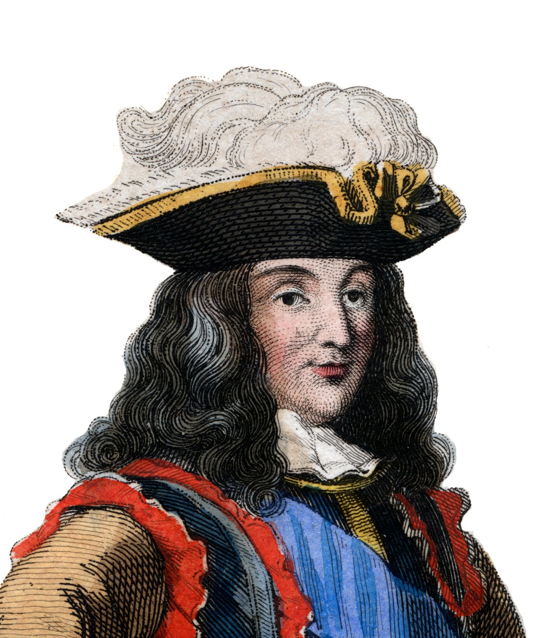 フランソワアンリドモンモランシーブートヴィルの肖像画、マレシャルドリュクサンブール（1628-1695）と呼ばれる、フランスの将軍、フランスの元帥。 作： フランス語学校