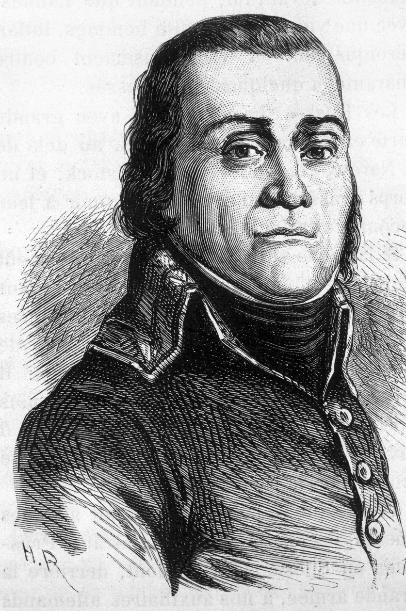 フランソワ・ジョセフ・ルフェーヴル（1755-1820）の肖像 - アンリ・マルタンの「フランス史」より 作： フランス語学校