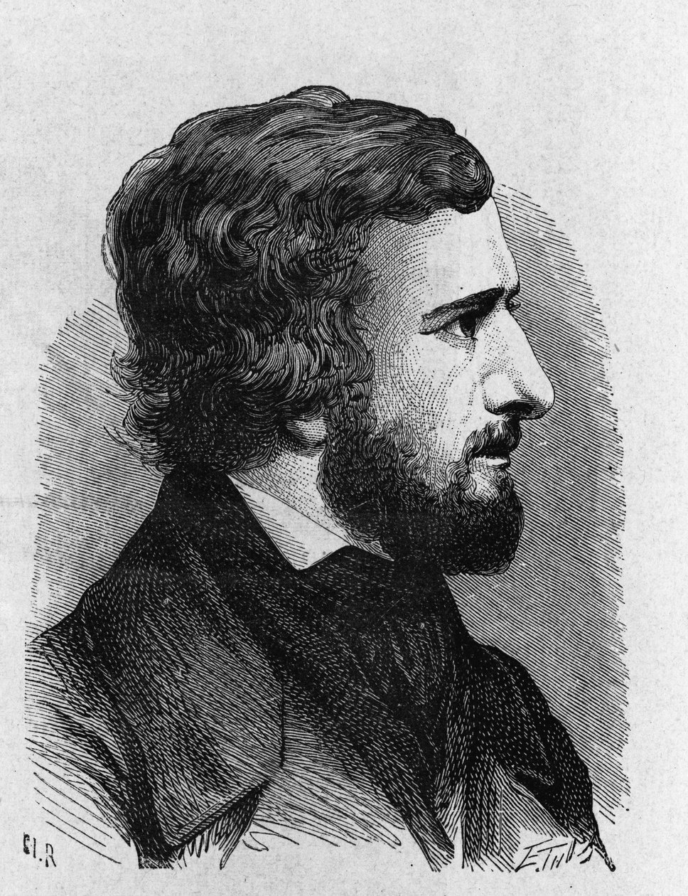 Hippolyte Fizeau (1819 - 1896) の肖像 - "Album of Science; illustrious scholars; Great discoveries" 1896年に掲載。 作： フランス語学校