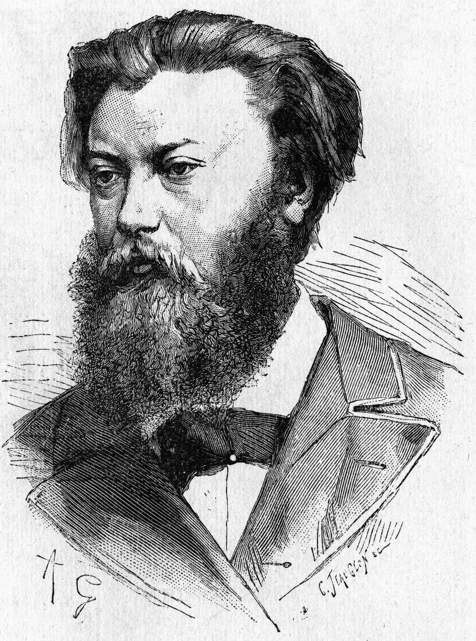 ジャブロフの肖像 - "Album of Science; illustrious scientists; Great discoveries" 1896年に掲載。 作： フランス語学校
