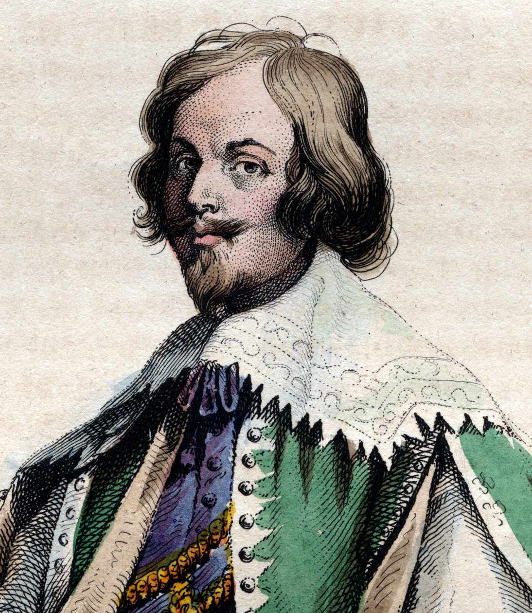 ジャックカロ（1592-1635）、フランスの版画家、製図工の肖像画。 作： フランス語学校