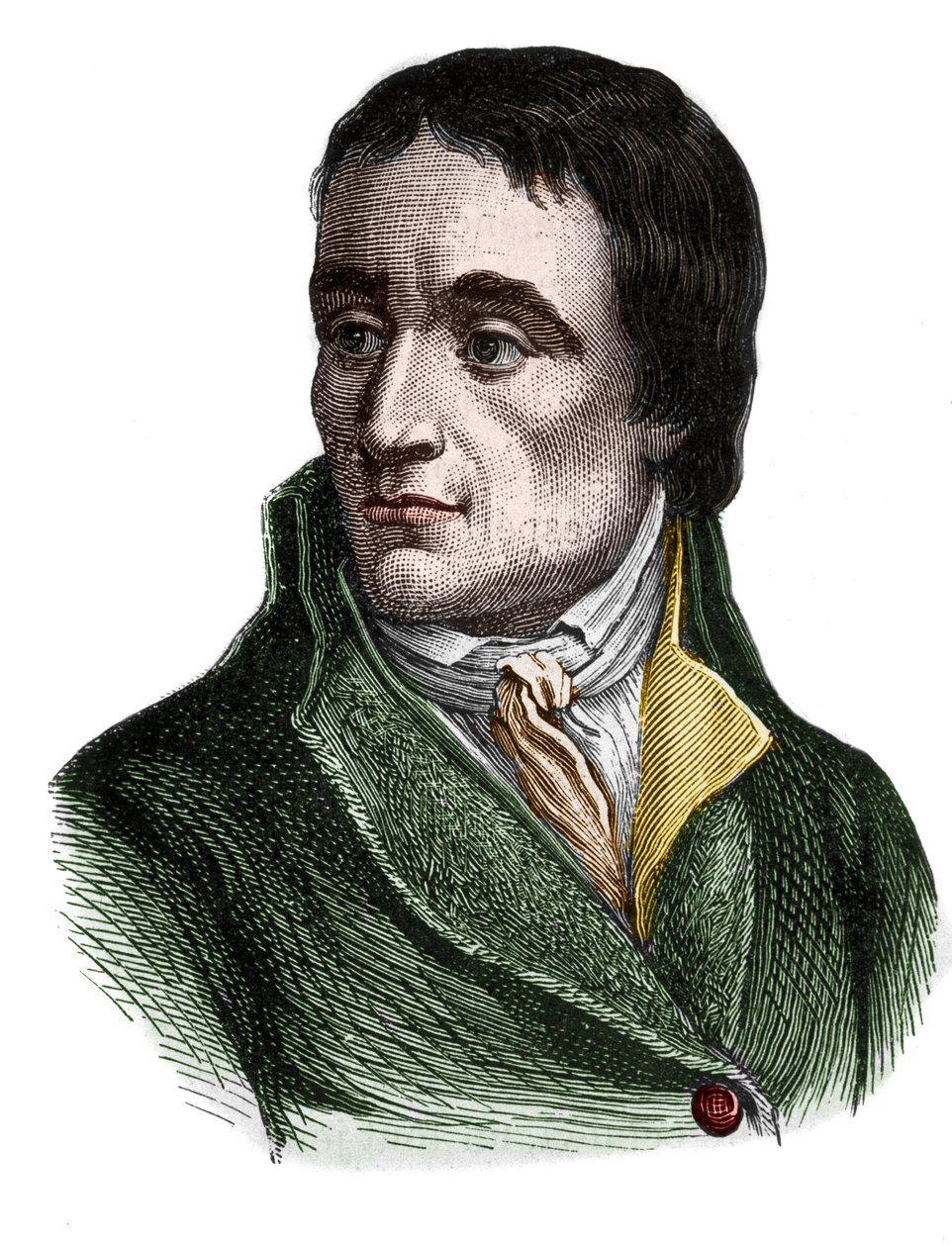 フランスの政治家、ジャン・バティスト（Jean-Baptiste）・キャリア（1756-1794）の肖像-アンリ・マルタンの「L