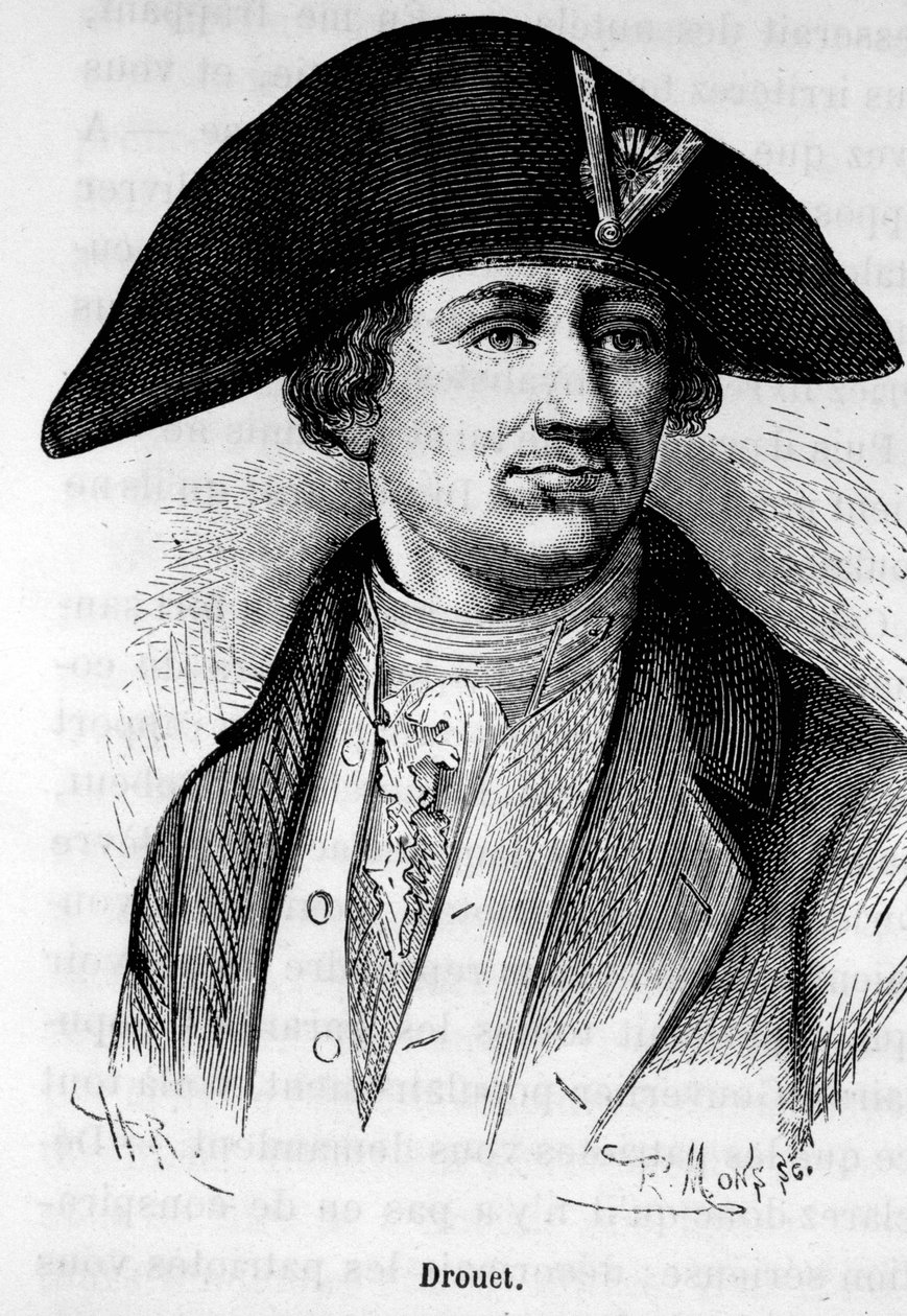 ジャン・バティスト・ドゥルエ（1763-1824）の肖像 作： フランス語学校