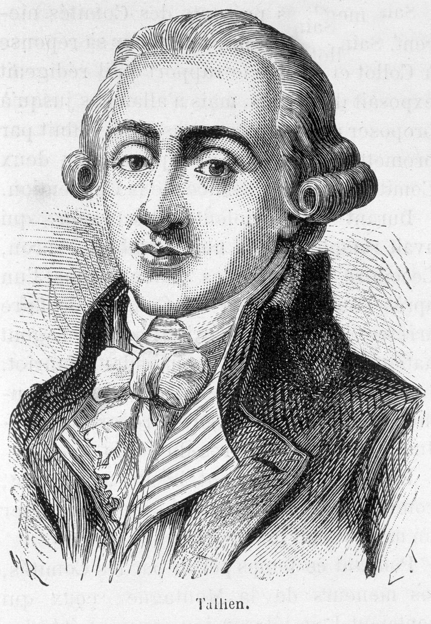 フランスの政治家ジャン・ランベール（Jean-Lambert）タリアンの肖像（1767～1820年）-アンリ・マルタン作「L