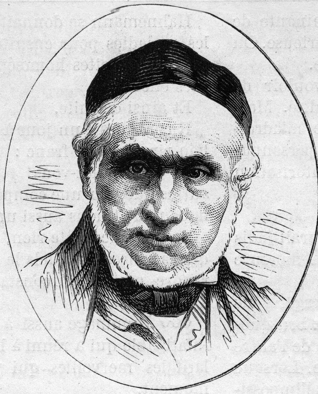 ジョセフ・ニコラ・ロベール・フルーリー（Robert-Fleury）の肖像 作： フランス語学校