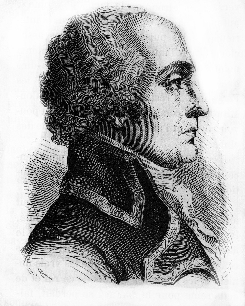ジョセフ・セルバン・ド・ジェルビー（1741～1808）の肖像。 作： フランス語学校